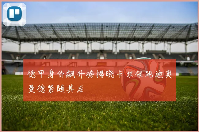 德甲身价飙升榜揭晓卡尔领跑迪奥曼德紧随其后