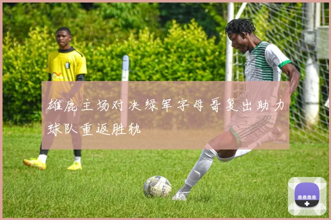 雄鹿主场对决绿军字母哥复出助力球队重返胜轨